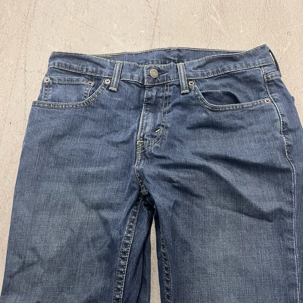 LEVIS 511 Slim Fit Jeans Stretch Slim Throughout Midrise‎ Medium Blue 33x32